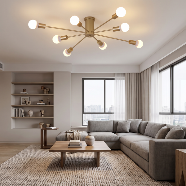 Lustre Moderno Constellation 6 Spots