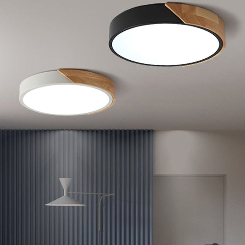Luminária de Teto Redonda LED Colorida