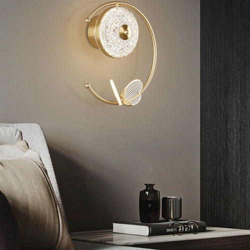 Arandela Decorativa de Luxo Butterfly