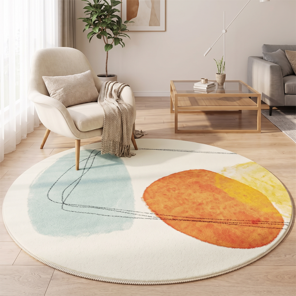 Tapete Decorativo Redondo AbstractArt
