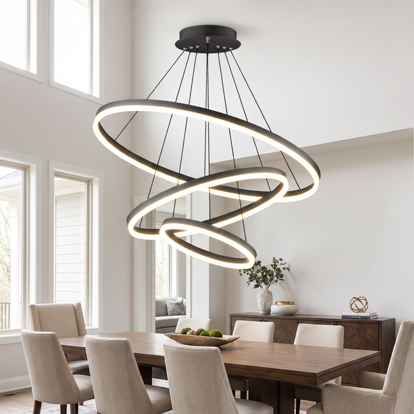 Lustre Pendente Circular Triplo Nordic Europe