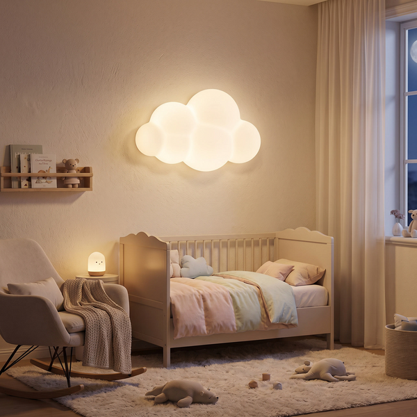 Luminária Infantil Nuvem Branca
