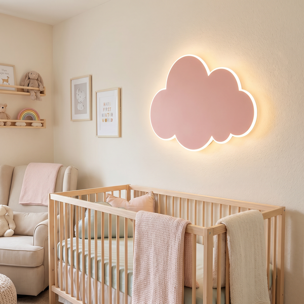 Luminária de Parede Infantil LED Nuvem