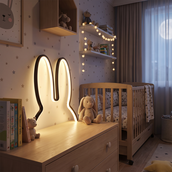 Luminária Infantil Coelhinho LED